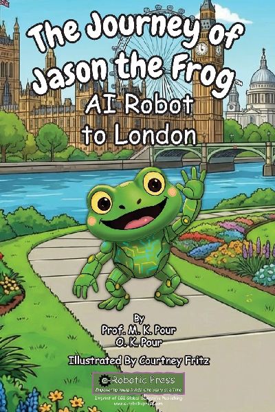 The Journey of Jason the Frog AI Robot to London