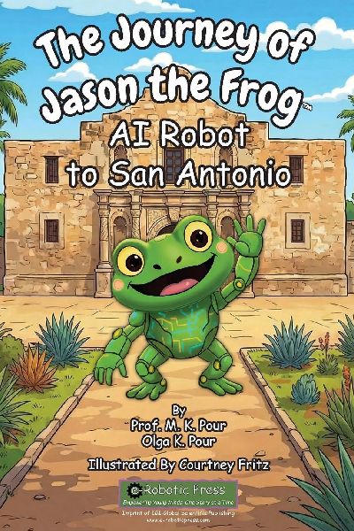 The Journey of Jason the Frog AI Robot to San Antonio