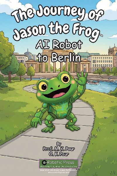 The Journey of Jason the Frog(TM) AI Robot to Berlin