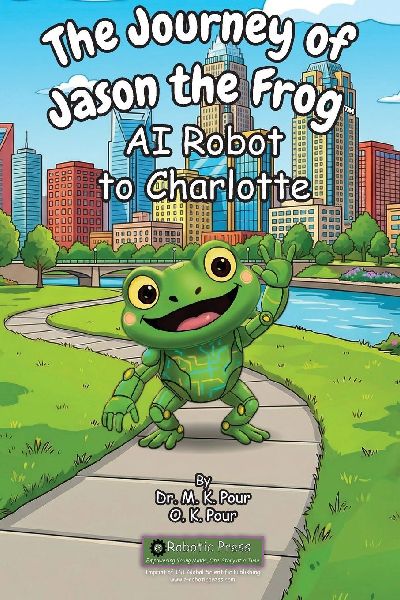 The Journey of Jason the Frog(TM) AI Robot to Charlotte