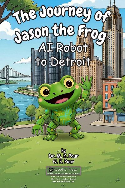 The Journey of Jason the Frog(TM) AI Robot to Detroit