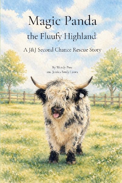 Magic Panda the Fluffy Highland: A story with coloring activities for an animal rescue