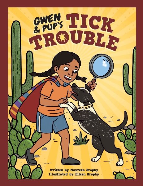 Gwen and Pups Tick Trouble