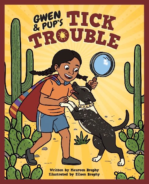 Gwen and Pups Tick Trouble