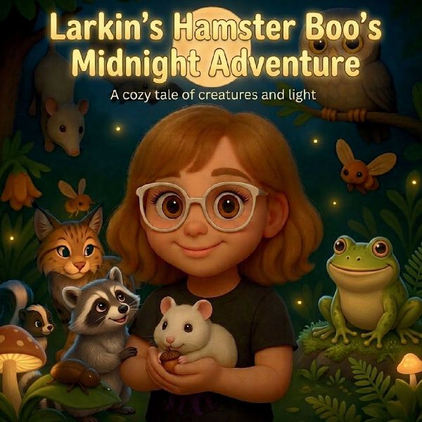 Larkins Hamster Boos Midnight Adventure: A Cozy Tale of Creatures and Light