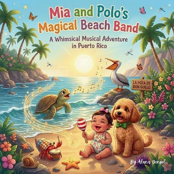 Mia and Polo's Magical Beach Band: A Whimsical Musical Adventure in Puerto Rico