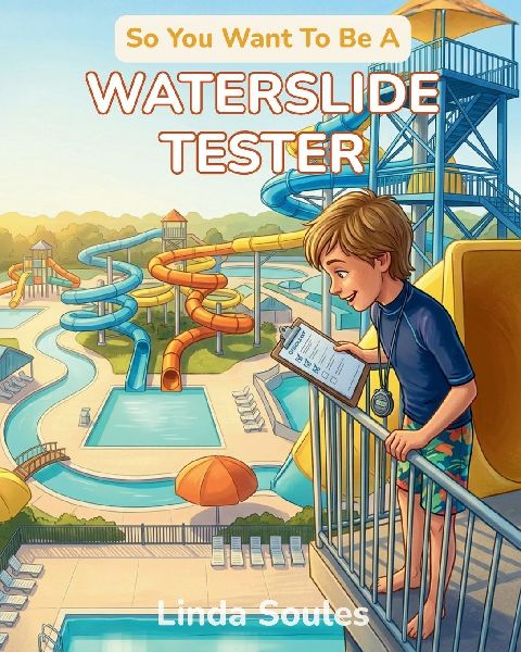 So You Want To Be A Waterslide Tester: A Kids' Guide to Waterslide Testing, Theme Park Safety, Ride Design, and the Lucky Professionals Whose Job Is to Splash, Slide, and Make Sure Every Ride Is Perfect