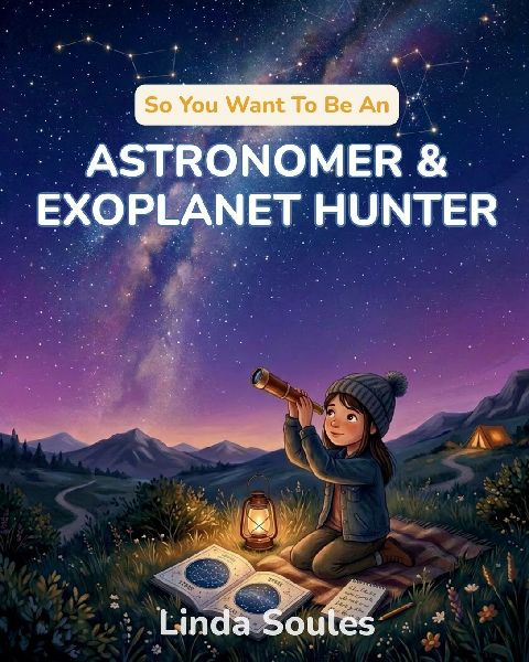 So You Want To Be An Astronomer & Exoplanet Hunter: A Kids' Guide to Astronomy, Telescopes, Stars and Galaxies, and the Curious Scientists Who Search the Universe for New Worlds