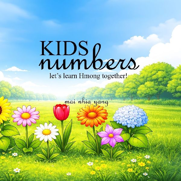 Kids Numbers: Lets Learn Hmong Together!