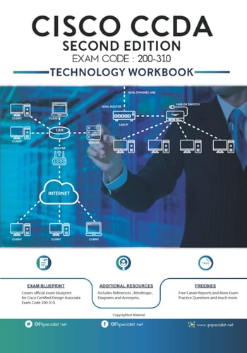 CCDA Cisco Certified Design Associate Technology Workbook Exam: 200-310