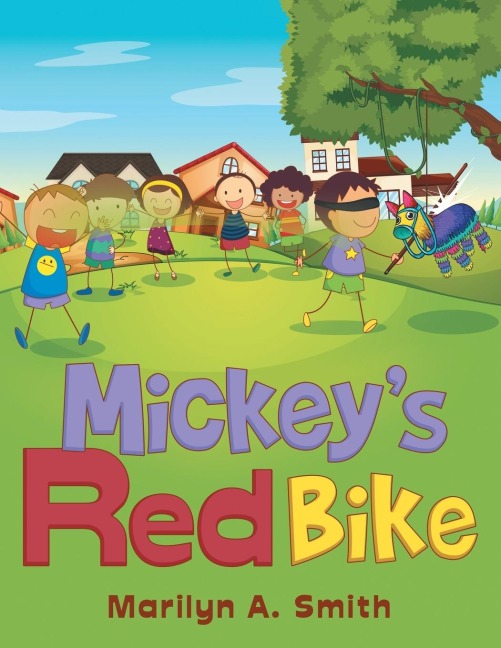 Mickeys Red Bike