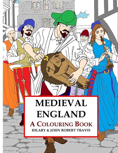 Medieval England An Adult Colouring Book