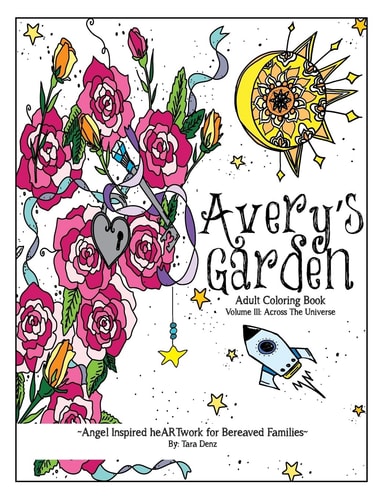 Avery's Garden Adult Coloring Book