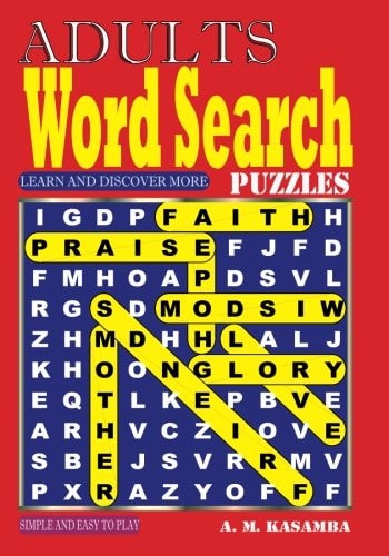 ADULTS Word Search Puzzles