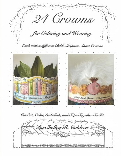 24 Crowns For Coloring and Wearing