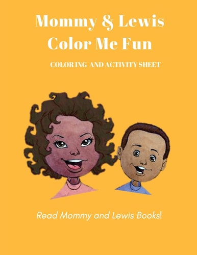 Mommy and Lewis ColorIng Me Fun