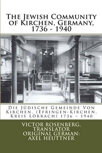 The Jewish Community of Kirchen, Germany, 1736-1940