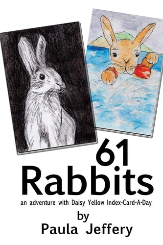 61 Rabbits An Adventure with Daisy Yellow Index-Card-A-Day