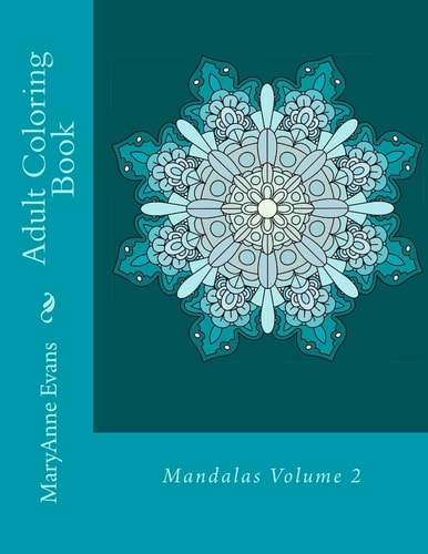 Adult Coloring Book Mandalas Volume 2