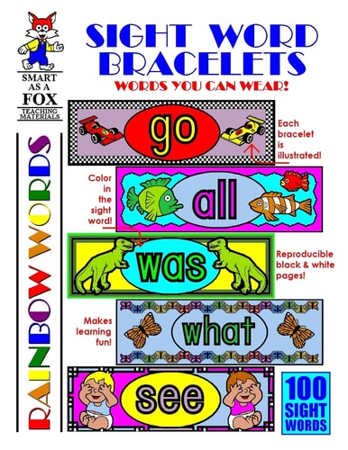 Sight Word Bracelets