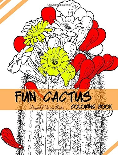 Fun Cactus Coloring Book