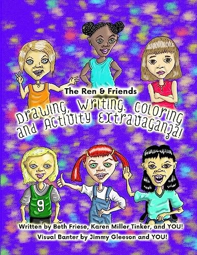 The Ren and Friends Drawing, Writing, Coloring, and Activity Extravaganza!