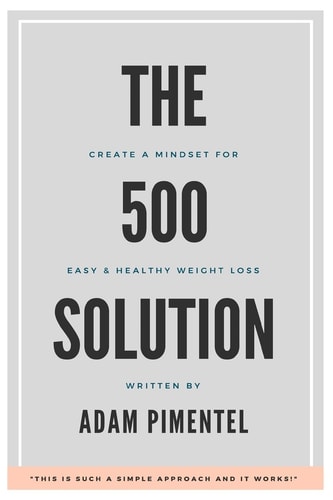 The 500 Solution Create a Mindset For Lifelong Weight Loss