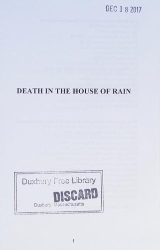 Death in the House of Rain