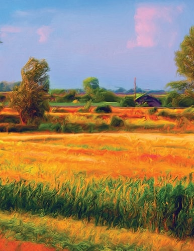 Across the Field Sketchbook Sketch Pad Notebook