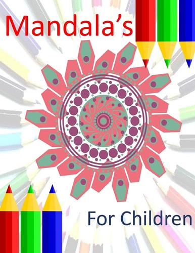 Mandalas Coloring Book For Children