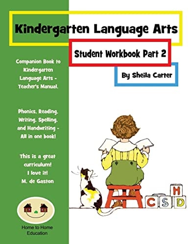 Kindergarten Language Arts Student Workbook Part 2