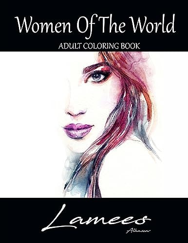 Women Of The World Adult Coloring Book