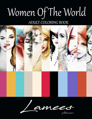 Women Of The World Adult Coloring Book