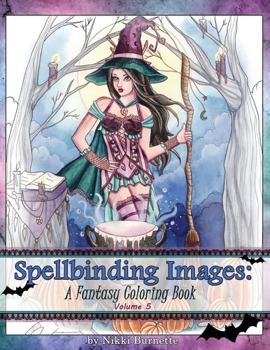 Spellbinding Images A Fantasy Coloring Book