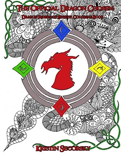 The Official Dragon Chosen The Dragon Riders of Eryieth Coloring Book