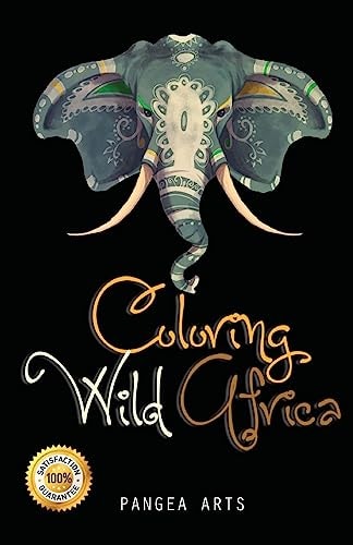 Coloring Wild Africa Adult Coloring Book (TRAVEL SIZE)