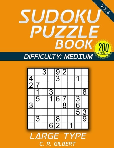 Sudoku Puzzle Book - Medium (Volume 3)
