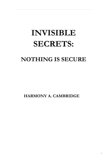 Invisible Secrets: Nothing Is Secure