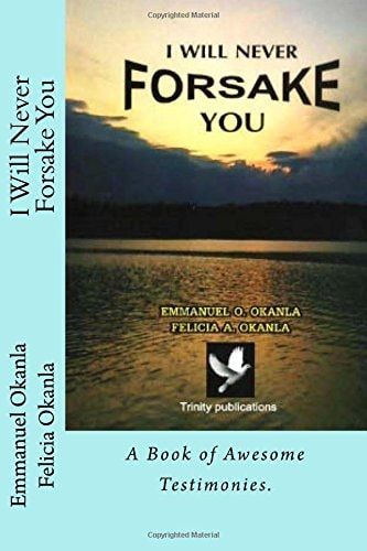 I Will Never Forsake You A Book of Awesome Testimonies.