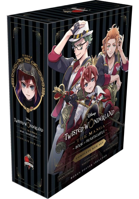 Disney Twisted-Wonderland: The Manga - Book of Heartslabyul Complete Box Set: Includes vols. 1-4 with premium