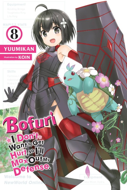 Bofuri: I Dont Want to Get Hurt, so Ill Max Out My Defense., Vol. 8 (light novel)