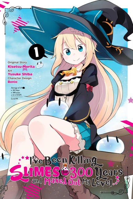 Ive Been Killing Slimes for 300 Years and Maxed Out My Level, Vol. 1 (manga)