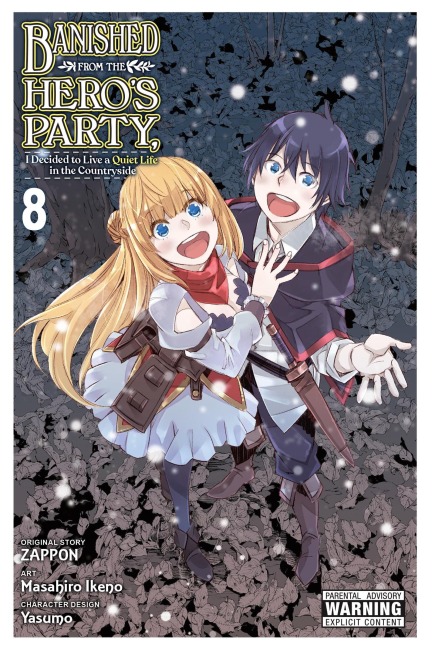 Banished from the Heros Party, I Decided to Live a Quiet Life in the Countryside, Vol. 8 (manga)