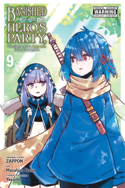 Banished from the Heros Party, I Decided to Live a Quiet Life in the Countryside, Vol. 9 (Manga)