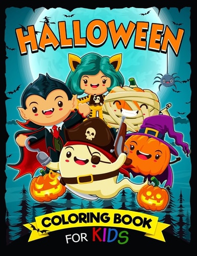 Halloween Coloring Book for Kids