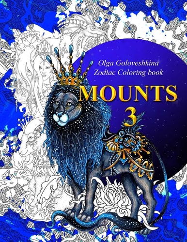 Mounts 3 Zodiac Coloring Book
