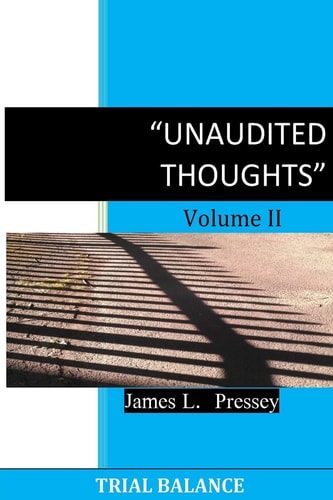 Unaudited Thoughts Voulme II Trial Balance