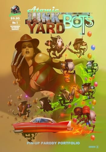 Atomic Junk Yard Bots Parody Pin-Up Portfolio