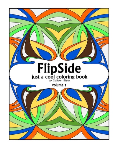 FlipSide Just a Cool Coloring Book