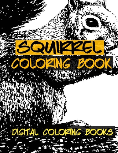 Squirrel Coloring Book
